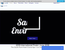 Tablet Screenshot of mrsearthpageant.com
